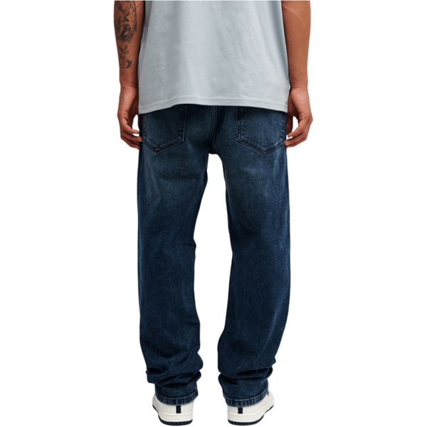 2026 Quiksilver Mens Regular Denim Jeans EQYDP03495 - Blue Black Used